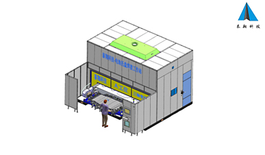 环保型双工位焊接旋转工作站