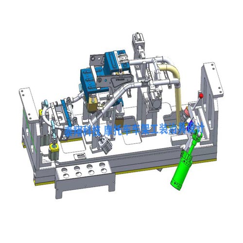 电动车 摩托车车架骨架焊接夹具设计定制
