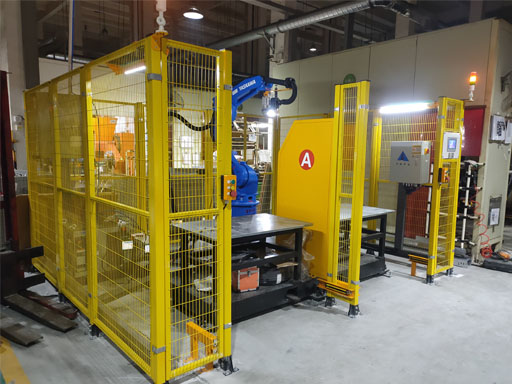 点焊机器人-汽车部件点焊工作站