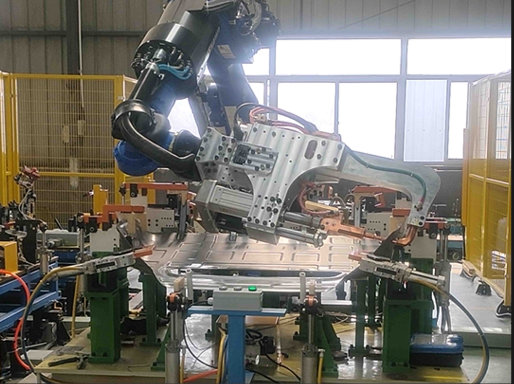 汽车隔离栏点焊工作站