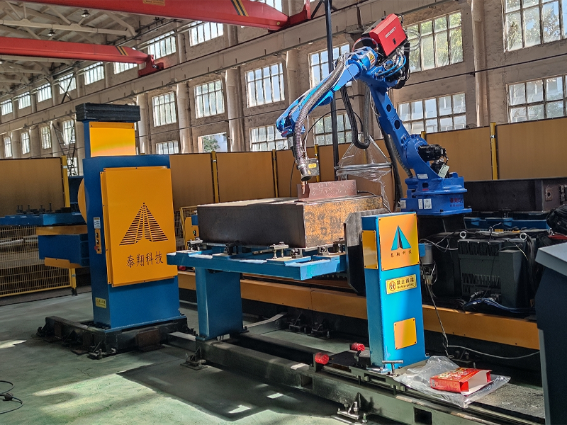 矿用机械弧焊机器人工作站